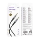 Кабель BOROFONE BL24 AUX Jack 3.5 to Jack 3.5 (1M) для комп'ютерів, телевізорів, телефонів, планшетів Чорний - изображение 2