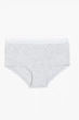 Трусики хипстеры для девочки H&M 1204141-001 134-140 см (8-10 years) Серый - изображение 1