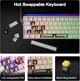 Игровая Клавиатура AULA HERO 68 HE Pink Магнитные Свитчи. Проводная 8000Hz/s. RGB Панель, 68 keys, Switch 0.1mm. Rapid Trigger - изображение 5