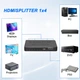HDMI спліттер 1x4 4K 30Гц – розгалужувач 1 вхід 4 виходи - изображение 7