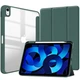 Чехол Clear Acrylic для iPad 11 (2025) / iPad 10 (2022) 10.9" с местом для стилуса Тёмно-зелёный - изображение 1