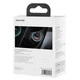 Автомобильное зарядное устройство Baseus Golden Contactor Max Dual Fast Charger Car Charger U+U 60W Dark Gray (CGJM000013) - изображение 3