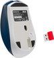 Миша Defender Dila MM-282 LED Wireless White-Blue (4745090825435) - зображення 6
