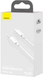 Kabel Baseus Simple Wisdom Data Cable Kit USB to iP PD 20W 2PCS/Set 1.5 m White (TZCATLZJ-02) - obraz 4