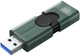 Флеш пам'ять USB Kingston DataTraveler Duo 256GB USB 3.2 Gen 1 + Type-C Black/Green (DTDEG2/256GB) - зображення 4