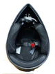 Эндуро кроссовый мотошлем Helmet Black + очки Profi прозрачное стекло - изображение 10