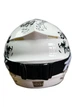 Эндуро кроссовый мотошлем Helmet White+ очки Profi Black 100% - изображение 6