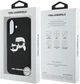 Etui plecki Karl Lagerfeld Silicone Double Heads Print MagSafe do iPhone 16 Black (3666339319526) - obraz 8