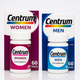 Набор мультивитаминного комплекса для мужчин Centrum Men 60шт и для женщин Centrum Women 60 шт - изображение 1