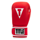 Рукавички боксерські шкіряні з бинтами TITLE Boxing Pro Style 3.0 розмір 12 унцій, червоно-білі - изображение 4