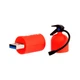 USB флеш накопитель ColorWay Fire 64 GB USB 3.0 Red (CW-USBFE64) - изображение 4