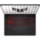 Ноутбук Asus TUF A16 2025 FA608UH- RV080, 16 дюймів 1920 x 1200, AMD 260 8 C / 16 T, 3, 8 ГГц- 5, 1 ГГц, 8 МБ 16 МБ кеш- пам'яті, 16 ГБ DDR5, 512 ГБ SSD, Nvidia GeForce RTX 5050, No Os - зображення 2