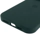 Чехол панель силиконовый Tech Protect Premium Soft-Touch Silicone Case Full Cover Protective для Apple iPhone 17 Pro Max (6.9") Зеленый / Forest green - изображение 3