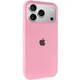 Чехол панель силиконовый Premium Soft-Touch Silicone Case Full Cover Protective для Apple iPhone 17 Pro Max (6.9") Розовый / Light pink - изображение 1