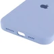 Чехол панель силиконовый Tech Protect Premium Soft-Touch Silicone Case Full Cover Protective для Apple iPhone 17 Pro Max (6.9") Голубой / Lilac Blue - изображение 3