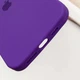 Чехол панель силиконовый Tech Protect Premium Soft-Touch Silicone Case Full Cover Protective для Apple iPhone 17 (6.3") Фиолетовый / Amethyst - изображение 4