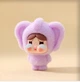 Флокована фігурка слоник Crybaby Crying Again 3,9 см слоненя Плакса флок бузковий - изображение 1