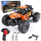 Машинка на пульте управления Big Monster Truck оранжевого цвета (9040-2F) - изображение 1