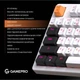 Клавиатура GamePro MK170 Outemu Red Hot-Swap Switch White - изображение 7
