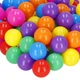 М’ячики для гри Springos для манежу або сухого басейну кольоровий мікс 200 шт KG0020 (5907719461908) - зображення 13