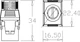 Модуль Kingda KeyStone STP cat 8 без инструментов Slim (KD-KJ2068SHC8) - изображение 2