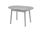 Стол обеденный раскладной 75х95(+25) TM-85-1 Vetro Mebel Калакатта мрамор/Серый (керамика+МДФ/дерево) (TM-85-1-calacatta-marble/grey) - изображение 5