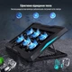 Охлаждающая подставка для ноутбука ColorWay Cooling Laptop Q3 10-17" Black (CW-CLQ3) - изображение 16