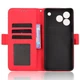 Чохол Deexe Wallet Stand для ZTE Blade A76 - Red - зображення 3