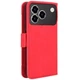 Чохол Deexe Wallet Stand для ZTE Blade A76 - Red - зображення 6