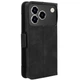 Чохол Deexe Wallet Stand для ZTE Blade A76 - Black - зображення 6