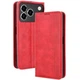 Чохол Deexe Retro Style для ZTE Blade A76 - Red - зображення 1