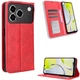Чохол Deexe Retro Style для ZTE Blade A76 - Red - зображення 2