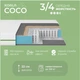 Матраc ортопедический Ismart Koala Coco 90х200 см пружинный - изображение 1