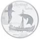 Монета Украина 20 гривен 2010 Серебро Proof Казацкая лодка (Ag 925, 2 унции, 62.2 гр.) - изображение 6
