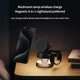 Беспроводная зарядка 4 в 1 15W Strong Magnet | Магнитная станция для iPhone, Apple Watch, AirPods | LED ночник | Черная - изображение 7