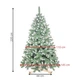 Сосна декоративна Springos Premium Royal Trees засніжена з шишками 220 см (5907719493763) - зображення 3