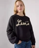 Толстовка на флисе для девочек с логотипом Levi's Черный (085 pvu jet black (104 (4A)) - изображение 2