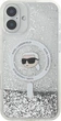Панель Karl Lagerfeld Liquid Glitter Karl Head Magsafe для iPhone 16 Plus Transparent (3666339319175) - зображення 4