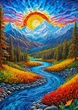 Пазл Схід сонця - Sunrise Landscape (Enjoy-2154) - зображення 5