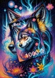 Пазл Портрет чарівного вовка - Magical Wolf Portrait (Enjoy-2164) - зображення 6