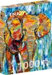 Пазл Разноцветный слон - Colorful Elefant (Enjoy-1413) - изображение 1