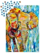 Пазл Разноцветный слон - Colorful Elefant (Enjoy-1413) - изображение 4