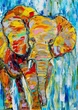 Пазл Разноцветный слон - Colorful Elefant (Enjoy-1413) - изображение 5