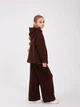 Комплект (худи+брюки) Smil 134 Кофейный 117503 - изображение 2