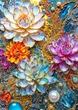 Перламутрові латаття - Pearlescent Waterlilies (Enjoy-2244) - зображення 3