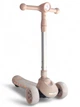 Детский самокат с сиденьем Scooter Dream 2-в-1 с фонариком, музыкой и подсветкой, розовый - изображение 2