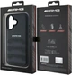 Панель AMG Leather Debossed Lines Black Logo для Apple iPhone 16 Black (AMHCP16SGSEBK) - зображення 8