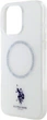 Etui U.S. Polo Assn IML Ring MagSafe do Apple iPhone 16 Pro Max White (USHMP16XHOCLDPW) - obraz 6