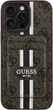 Панель Guess 4G Stripes with MagSafe Wallet для Apple iPhone 16 Pro Max Brown (GUBPHCP16XP4RPSW) - зображення 2