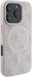 Панель Guess 4G Ring Classic Logo MagSafe для Apple iPhone 16 Pro Pink (GUHMP16LG4GFRP) - зображення 2
